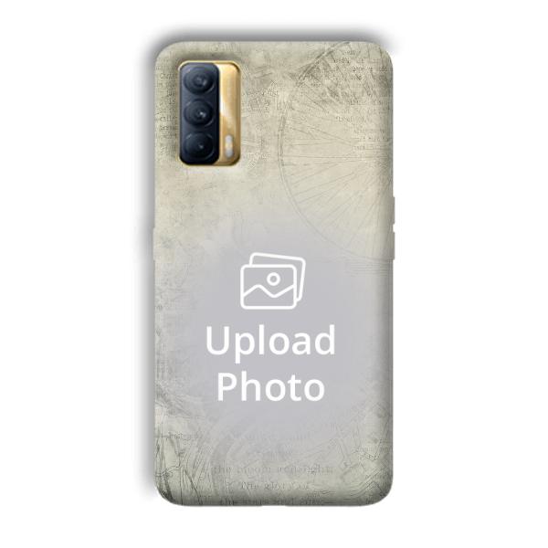 Grey Retro Customized Printed Back Cover for Realme X7