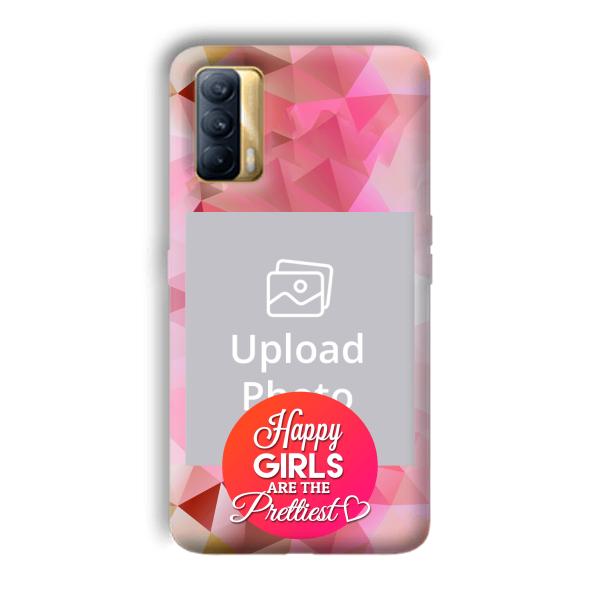 Happy Girls Customized Printed Back Cover for Realme X7
