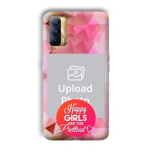 Happy Girls Customized Printed Back Cover for Realme X7