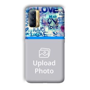 Love   Customized Printed Back Cover for Realme X7