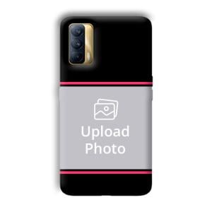 Pink Lines Customized Printed Back Cover for Realme X7