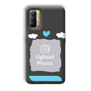Love & Clouds Customized Printed Back Cover for Realme X7