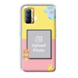 Teddy Bear Baby Design Customized Printed Back Cover for Realme X7