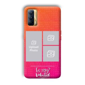 To My Valentine Customized Printed Back Cover for Realme X7