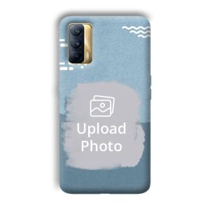 Waves Customized Printed Back Cover for Realme X7