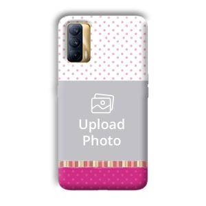 Baby Pink Design Customized Printed Back Cover for Realme X7