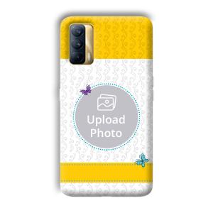 Butterflies & Yellow Customized Printed Back Cover for Realme X7