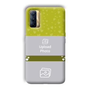 Moss Green Customized Printed Back Cover for Realme X7