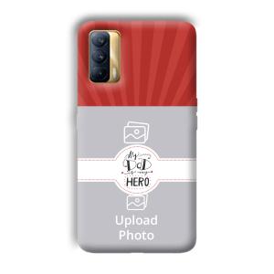 Dad  Customized Printed Back Cover for Realme X7