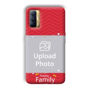 Happy Family Customized Printed Back Cover for Realme X7