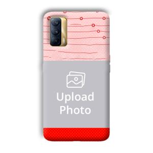 Hearts Customized Printed Back Cover for Realme X7