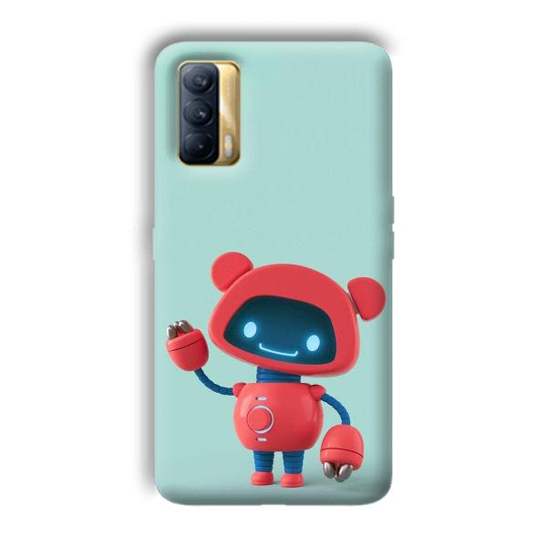 Robot Phone Customized Printed Back Cover for Realme X7