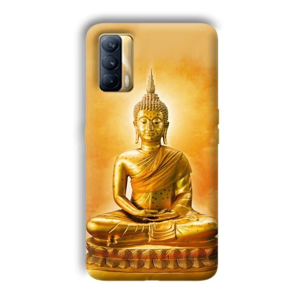 Golden Buddha Phone Customized Printed Back Cover for Realme X7
