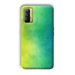 Green Pattern Phone Customized Printed Back Cover for Realme X7