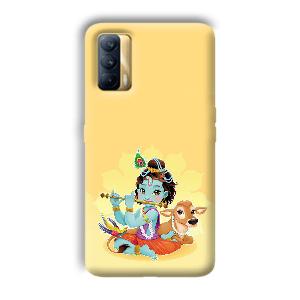 Baby Krishna Phone Customized Printed Back Cover for Realme X7