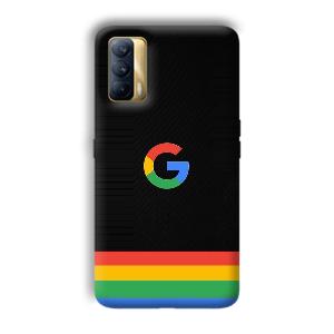 G Logo Phone Customized Printed Back Cover for Realme X7