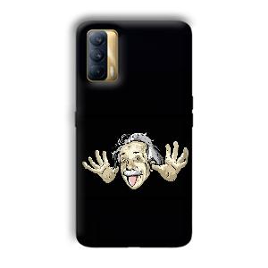 Einstein Phone Customized Printed Back Cover for Realme X7