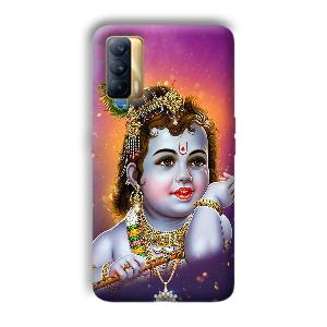Krshna Phone Customized Printed Back Cover for Realme X7