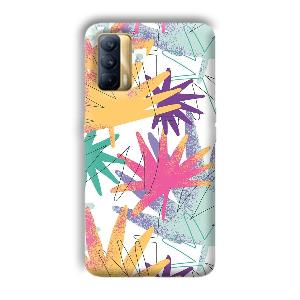 Big Leaf Phone Customized Printed Back Cover for Realme X7