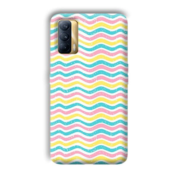 Wavy Designs Phone Customized Printed Back Cover for Realme X7