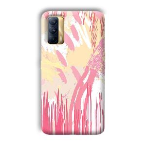 Pink Pattern Designs Phone Customized Printed Back Cover for Realme X7