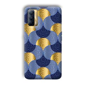 Semi Circle Designs Phone Customized Printed Back Cover for Realme X7