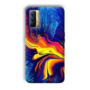 Paint Phone Customized Printed Back Cover for Realme X7