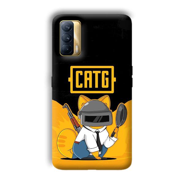 CATG Phone Customized Printed Back Cover for Realme X7