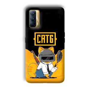 CATG Phone Customized Printed Back Cover for Realme X7