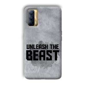 Unleash The Beast Phone Customized Printed Back Cover for Realme X7