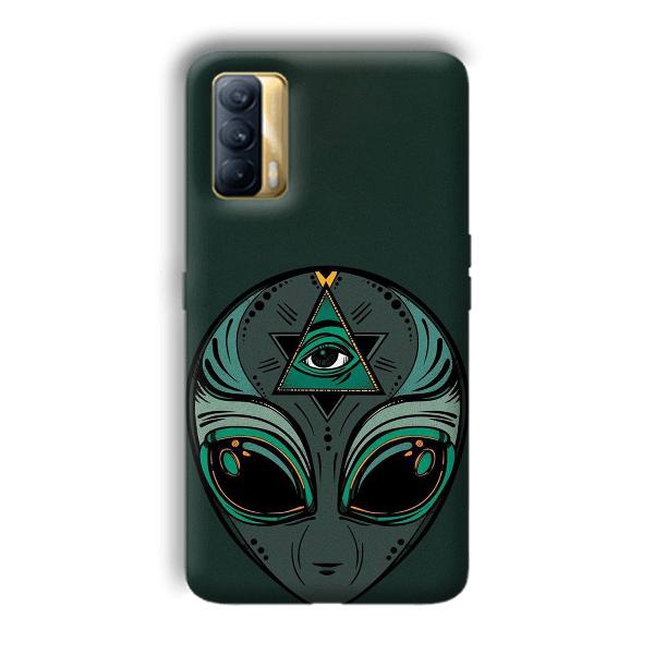 Alien Phone Customized Printed Back Cover for Realme X7