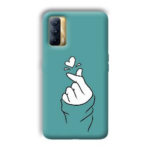 Korean Love Design Phone Customized Printed Back Cover for Realme X7
