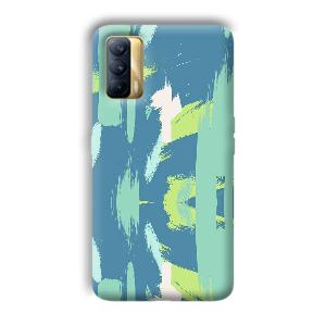 Paint Design Phone Customized Printed Back Cover for Realme X7