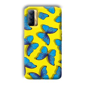 Butterflies Phone Customized Printed Back Cover for Realme X7