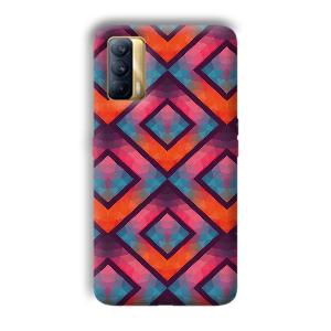 Colorful Boxes Phone Customized Printed Back Cover for Realme X7