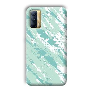 Sky Blue Design Phone Customized Printed Back Cover for Realme X7