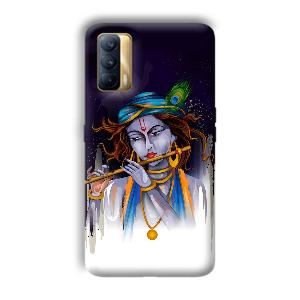 Krishna Phone Customized Printed Back Cover for Realme X7