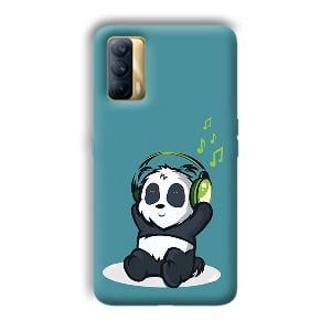 Panda  Phone Customized Printed Back Cover for Realme X7