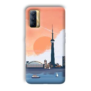 City Design Phone Customized Printed Back Cover for Realme X7