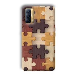 Puzzle Phone Customized Printed Back Cover for Realme X7