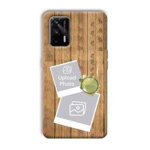 Wooden Photo Collage Customized Printed Back Cover for Realme X7 Max 5G
