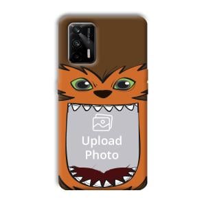 Monkey Monster Customized Printed Back Cover for Realme X7 Max 5G