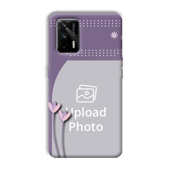 Lilac Pattern Customized Printed Back Cover for Realme X7 Max 5G