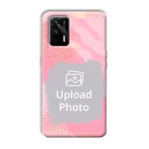 Sparkly Pink Customized Printed Back Cover for Realme X7 Max 5G