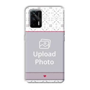 Fabric Print Customized Printed Back Cover for Realme X7 Max 5G