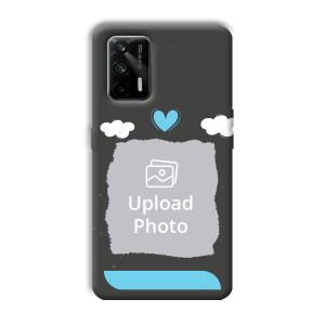 Love & Clouds Customized Printed Back Cover for Realme X7 Max 5G