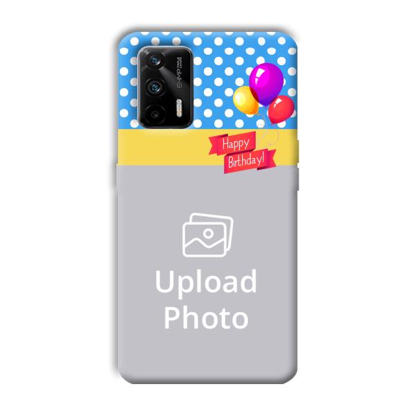 Happy Birthday Customized Printed Back Cover for Realme X7 Max 5G