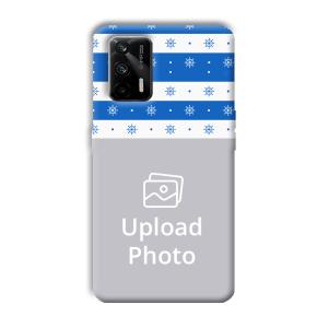 Blue Wheel Customized Printed Back Cover for Realme X7 Max 5G