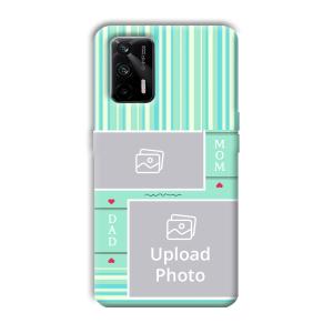 Mom Dad Customized Printed Back Cover for Realme X7 Max 5G