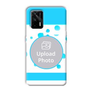 Bluish Customized Printed Back Cover for Realme X7 Max 5G